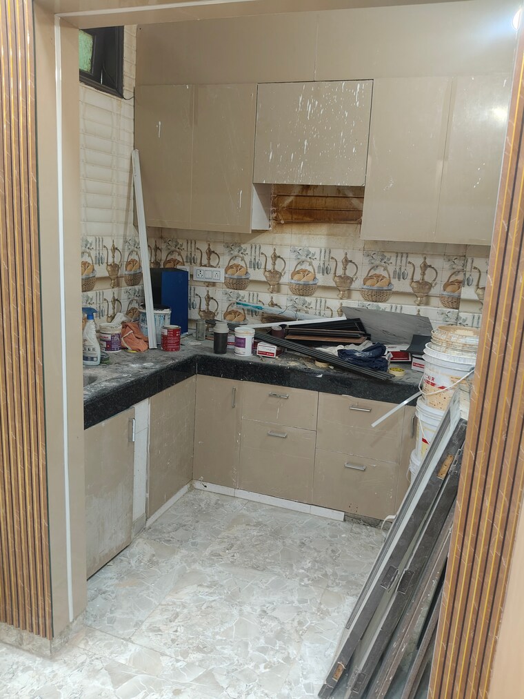 Kitchen, govindpuri 3 Bedroom 909 Sq.Ft. Builder Floor In Govindpuri Delhi 9603380