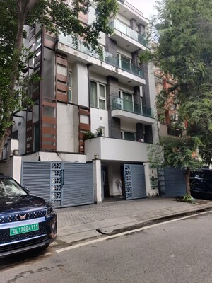 4 BHK Builder Floor – Exterior View View at Boutique Residential Apartments A 3 2, Vasant Vihar - for Rent