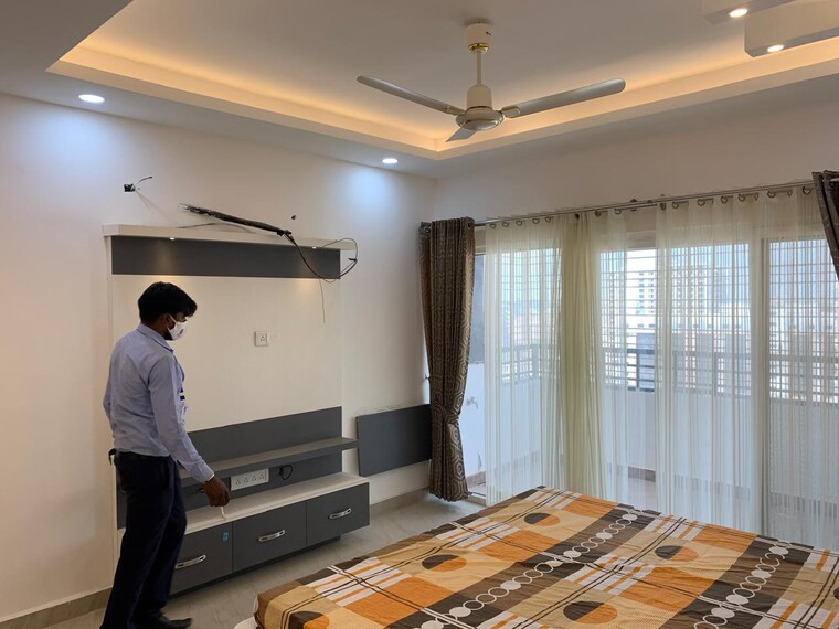 Bedroom, lda-parijaat-apartments 3.5 Bedroom 2050 Sq.Ft. Apartment In Faizabad Road Lucknow 9603402