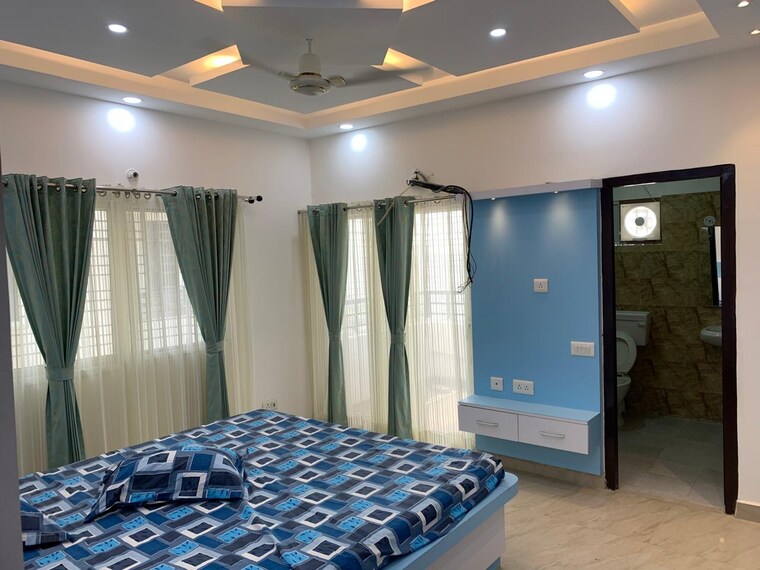 Bedroom, lda-parijaat-apartments 3.5 Bedroom 2050 Sq.Ft. Apartment In Faizabad Road Lucknow 9603402