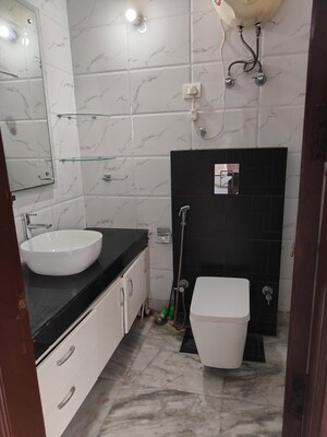 Bathroom in 3 BHK Builder Floor at Palam Vihar – for Rent
