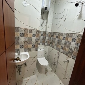 Bathroom in 1 BHK Builder Floor at Kotla Mubarakpur – for Sale