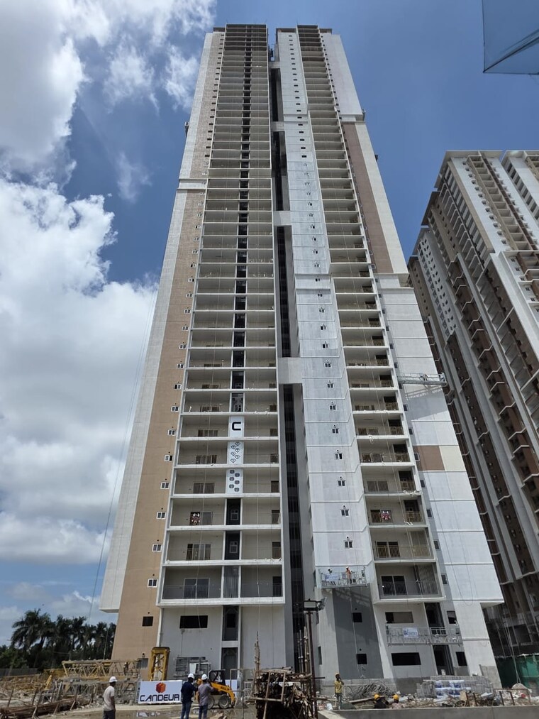 Exterior View, candeur-twins 3 Bedroom 2060 Sq.Ft. Apartment In Miyapur Hyderabad 9603427