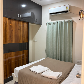 Bedroom in 3 BHK Builder Floor at Gachibowli – for Rent