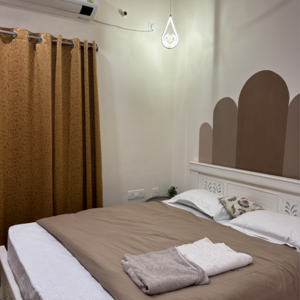 Bedroom in 3 BHK Builder Floor at Gachibowli – for Rent