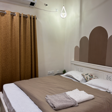 Bedroom in 3 BHK Builder Floor at Gachibowli – for Rent