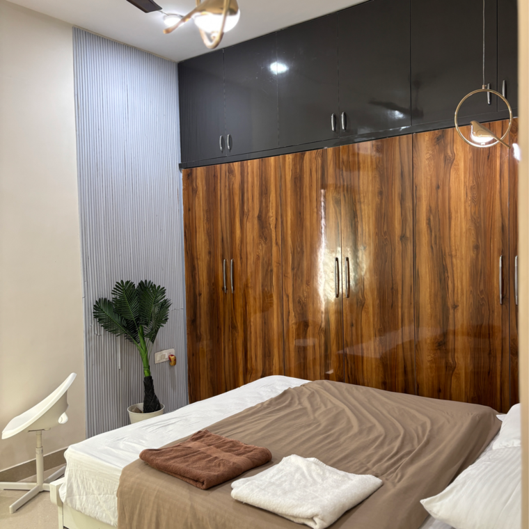 Bedroom, gachibowli 3 Bedroom 1850 Sq.Ft. Builder Floor In Gachibowli Hyderabad 9603434