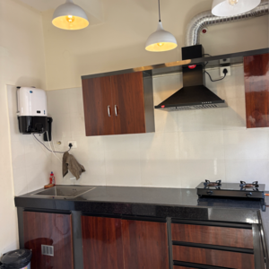 Kitchen in 3 BHK Builder Floor at Gachibowli – for Rent