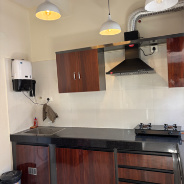 Kitchen in 3 BHK Builder Floor at Gachibowli – for Rent