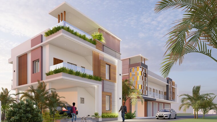 Exterior View, medchal 3.5 Bedroom 3000 Sq.Ft. Independent House In Medchal Hyderabad 9603435