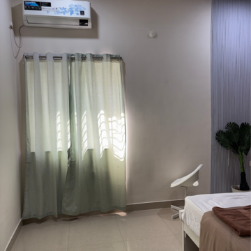 Bedroom in 3 BHK Builder Floor at Gachibowli – for Rent