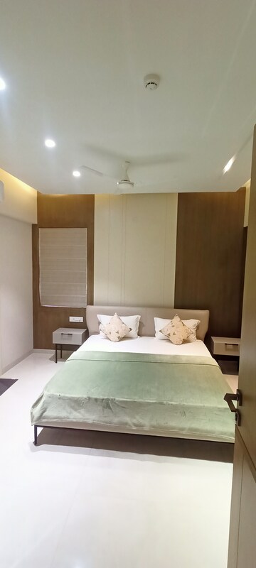 Bedroom in 4 BHK Villa at Sriven Avenues Iris, Narsingi – for Rent