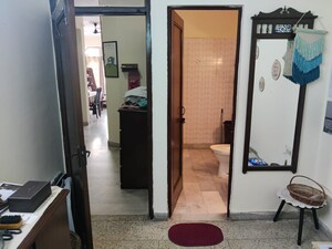 Bathroom in 2 BHK Builder Floor at East of Kailash Block-B RWA, East Of Kailash – for Rent