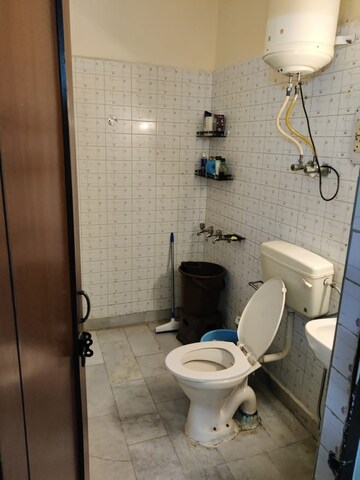 Bathroom in 2 BHK Builder Floor at East of Kailash Block-B RWA, East Of Kailash – for Rent