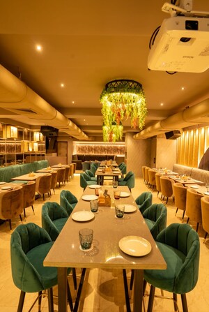 Dining area in  Co-working Space at Santacruz West – for Rent