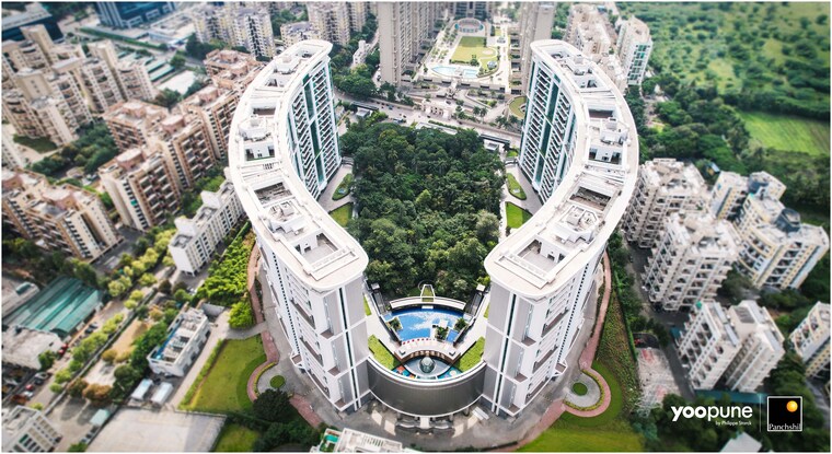 Exterior View, magarpatta city 4 Bedroom 5800 Sq.Ft. Apartment In Magarpatta City Pune 9603455