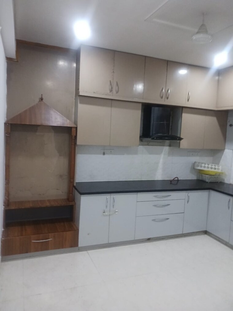 Kitchen, crown-whistling-woods 3 Bedroom 2060 Sq.Ft. Apartment In Kokapet Hyderabad 9603467