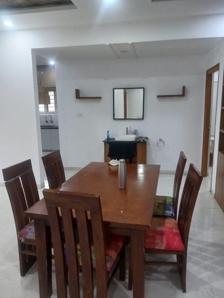 Living Room, crown-whistling-woods 3 Bedroom 2060 Sq.Ft. Apartment In Kokapet Hyderabad 9603467