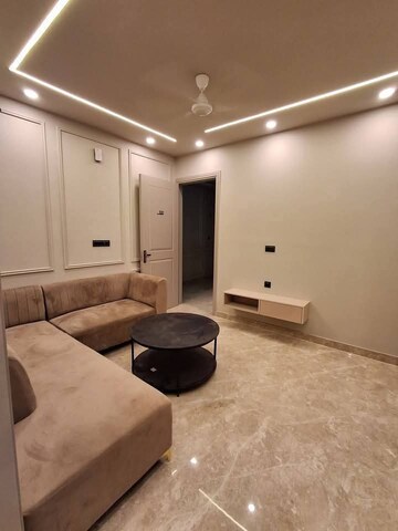Living Room in 1 BHK Builder Floor at Freedom Fighters Enclave – for Rent