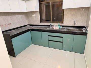 Kitchen in 2 BHK Apartment at Chandak 34 Park Estate, Goregaon West – for Rent