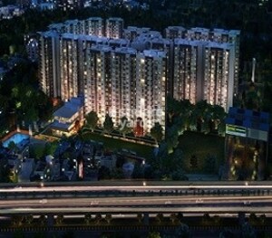 3 BHK Apartment – Exterior View View at L&T Raintree Boulevard Phase 2, Hebbal - for Rent