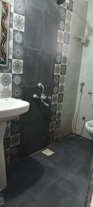 Bathroom in 2 BHK Apartment at Pristine Greens, Moshi – for Rent