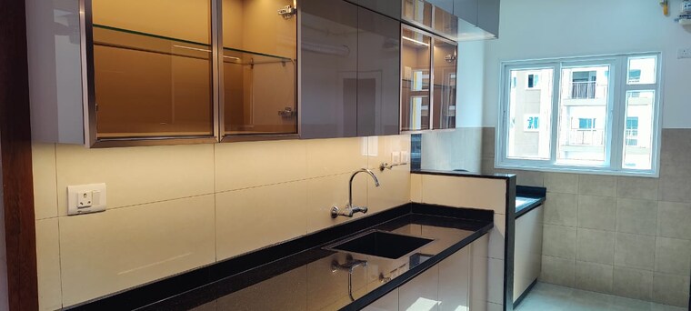 Kitchen, l-t-raintree-boulevard-phase-2 3 Bedroom 1655 Sq.Ft. Apartment In Hebbal Bangalore 9603504