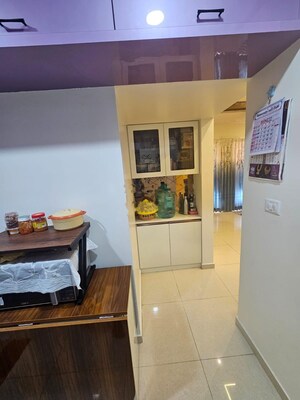 Kitchen in 3 BHK Apartment at Aparna Sarovar Zicon, Nallagandla – for Sale