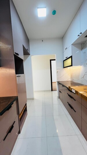 Kitchen in 3 BHK Apartment at Brigade Cornerstone Utopia Tranquil Block, Varthur – for Rent