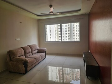 Living Room in 3.5 BHK Apartment at Prestige Lakeside Habitat, Varthur – for Rent