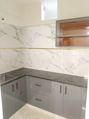 Kitchen in 1 BHK Builder Floor at Btm Layout – for Rent