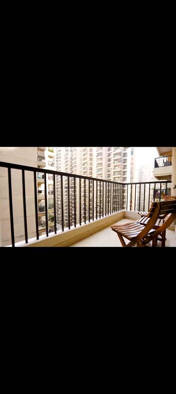 Balcony, gaur-city-2-12th-avenue 2.5 Bedroom 1055 Sq.Ft. Apartment In Sector 16c Greater Noida Greater Noida 9603635