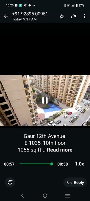 Master Plan in 2.5 BHK Apartment at Gaur City 2 - 12th Avenue, Sector 16c Greater Noida – for Sale