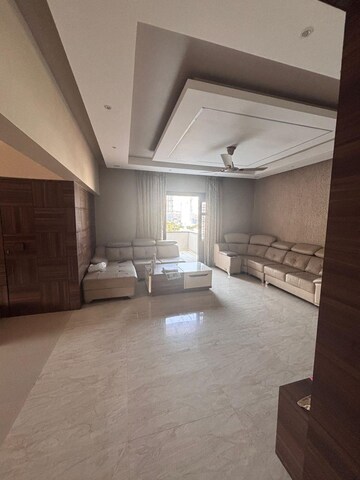 Living Room in 2 BHK Apartment at G K Rajaveer Palace, Pimple Saudagar – for Rent