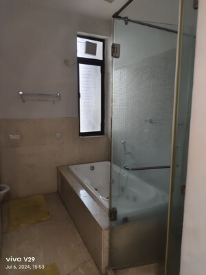 Bathroom in 4 BHK Apartment at Emaar The Palm Springs, Sector 54 – for Rent