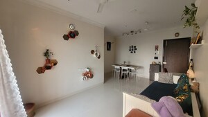 Living Room in 3 BHK Apartment at Kalpataru Magnus, Bandra East – for Rent