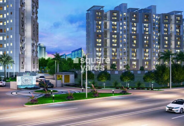 Exterior View, excella-kutumb 2 Bedroom 950 Sq.Ft. Apartment In Sultanpur Road Lucknow 9288596