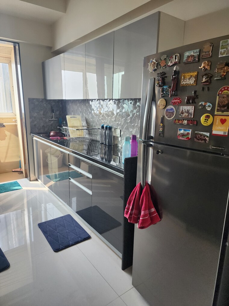 Kitchen, ajmera-i-land-aeon 2 Bedroom 991 Sq.Ft. Apartment In Bhakti Park Mumbai 9603783