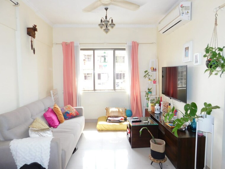 Living Room, dosti-estates 1 Bedroom 403 Sq.Ft. Apartment In Wadala East Mumbai 9603788