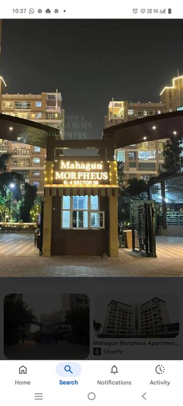 3 BHK Apartment For Sale in Mahagun Morpheus, Sector 50