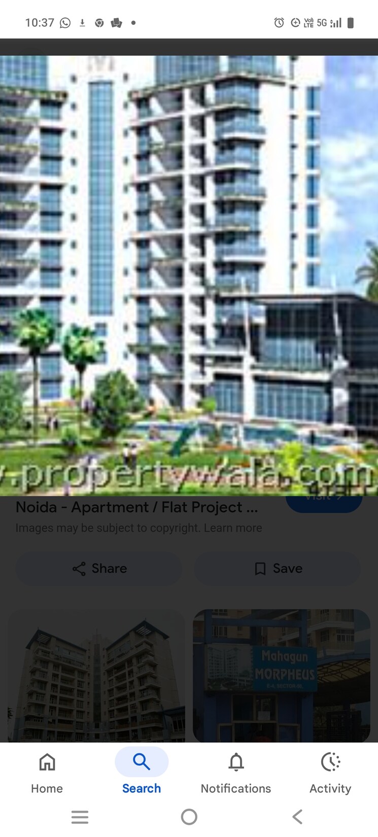Exterior View, mahagun-morpheus 3 Bedroom 1700 Sq.Ft. Apartment In Sector 50 Noida 9603934
