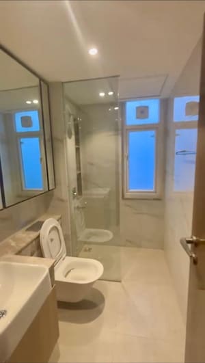 Bathroom in 4 BHK Builder Floor at DLF Garden City Independent Floors, Sector 92 – for Sale