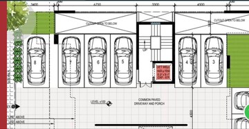Floor Plan in 4 BHK Builder Floor at DLF Garden City Independent Floors, Sector 92 – for Sale