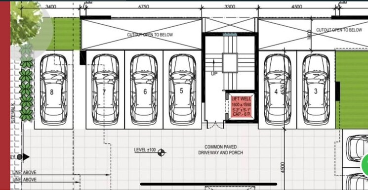 Floor Plan, dlf-garden-city-independent-floors 4 Bedroom 250 Sq.Yd. Builder Floor In Sector 92 Gurgaon 9603956