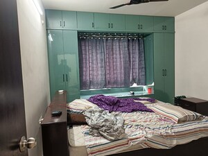 Master Bedroom in 3 BHK Apartment at Marina Skies, Hi Tech City – for Rent