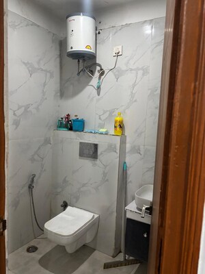 Bathroom in 3 BHK Apartment at Devbhoomi Elite Homez, Patiala Road – for Rent