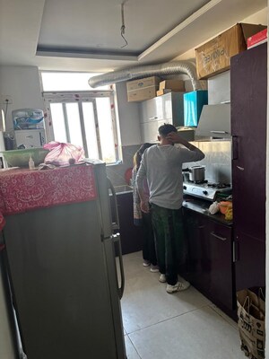 Kitchen in 3 BHK Apartment at Devbhoomi Elite Homez, Patiala Road – for Rent