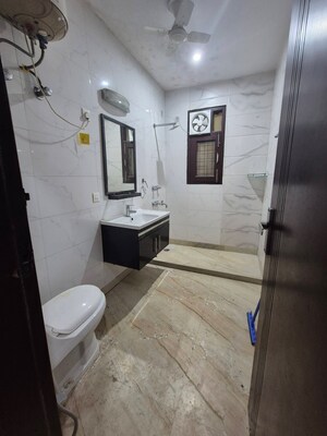 Bathroom in 3 BHK Builder Floor at Ansal Plaza Sector-23, Sector 23 – for Rent