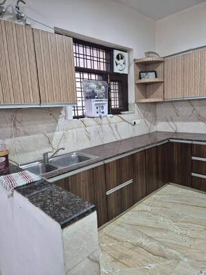 Kitchen in 3 BHK Builder Floor at Ansal Plaza Sector-23, Sector 23 – for Rent