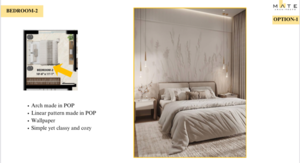 Bedroom in 3 BHK Builder Floor at Sector 39 – for Sale